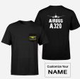 Airbus A320 & Plane Designed Pocket T-Shirts For Cheap