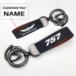 757 Flat Text Design Horseshoe Buckle Key Chains Online Sale