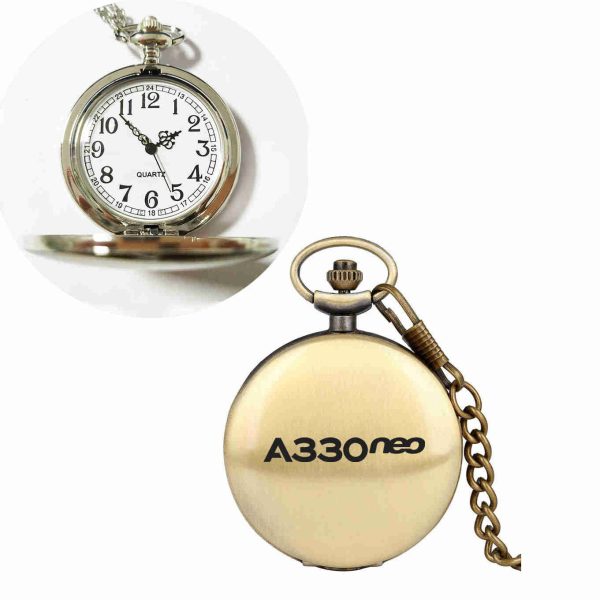 A330neo & Text Designed Pocket Watches Fashion