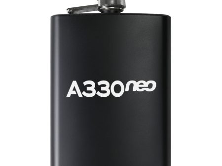 A330neo & Text Designed Stainless Steel Hip Flasks Discount