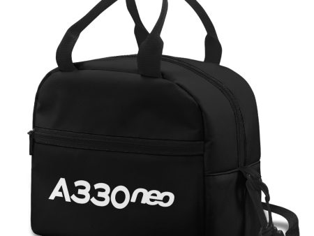 A330neo & Text Designed Lunch Bags Hot on Sale