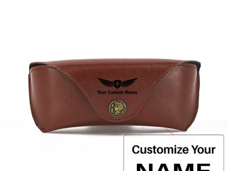 Your Custom Design & Image & Logo & Text Design  Soft Leather Compression Resistant(2) Glasses Case For Sale