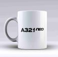 A321neo & Text Designed Mugs For Discount