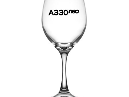 A330neo & Text Designed Wine Glasses Online Hot Sale