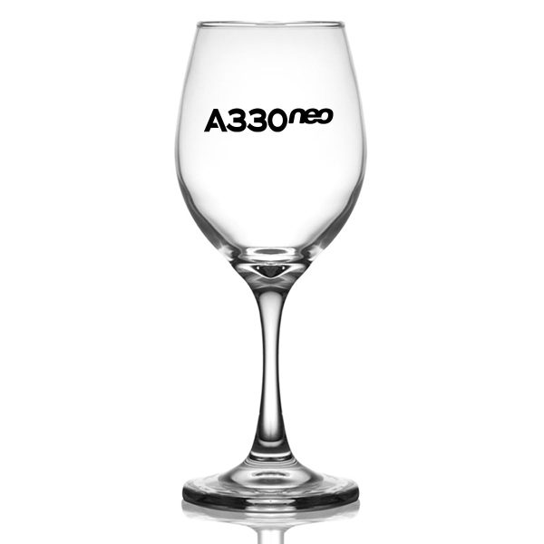 A330neo & Text Designed Wine Glasses Online Hot Sale