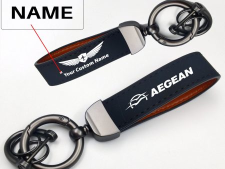 Aegean Airlines Design Horseshoe Buckle Key Chains For Cheap