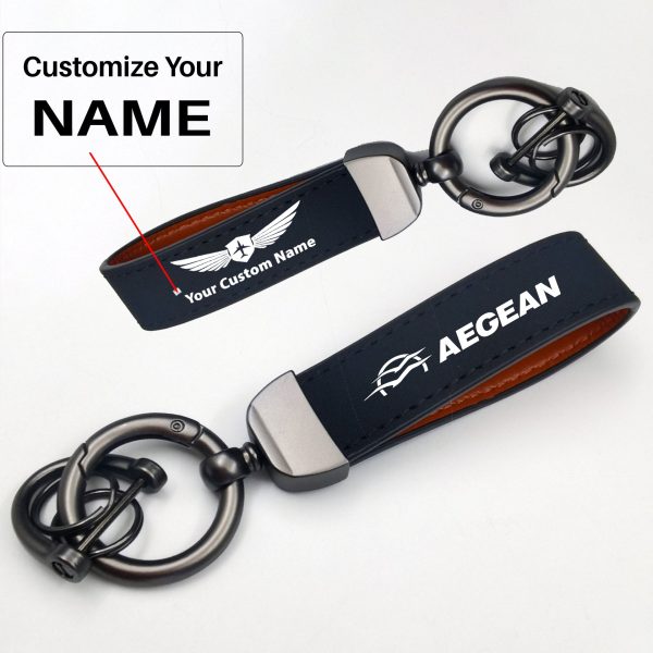 Aegean Airlines Design Horseshoe Buckle Key Chains For Cheap