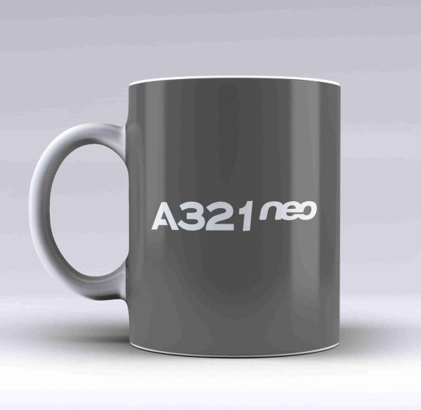 A321neo & Text Designed Mugs For Discount