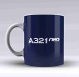 A321neo & Text Designed Mugs For Discount