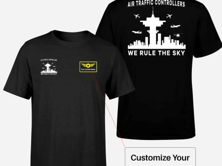 Air Traffic Controllers - We Rule The Sky Double-Side T-Shirts Online Sale