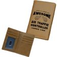 Air Traffic Controller Designed Leather Card Holder Wallets Online now