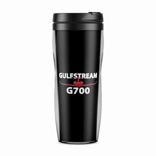 Amazing Gulfstream G700 Designed Plastic Travel Mugs Discount