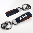 A319 Flat Text Design Horseshoe Buckle Key Chains Online Hot Sale