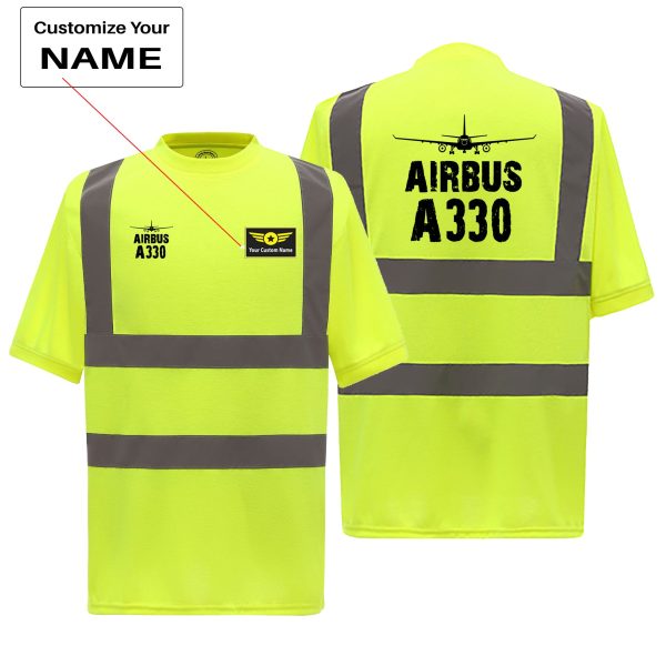 Airbus A330 & Plane Designed Reflective T-Shirts Online now