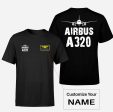 Airbus A320 & Plane Designed Double-Side T-Shirts Online Sale