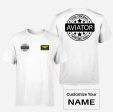 100 Original Aviator Designed Double-Side T-Shirts For Discount