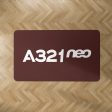 A321neo & Text Designed Carpet & Floor Mats For Discount