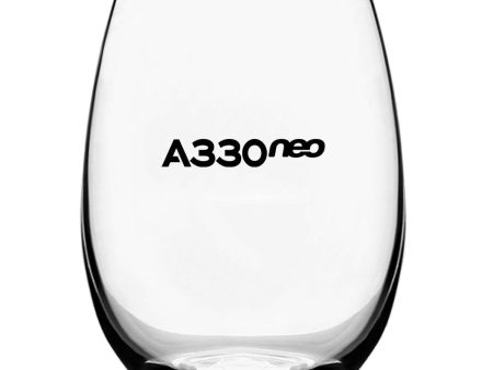 A330neo & Text Designed Water & Drink Glasses Sale