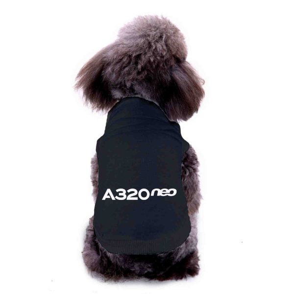 A320neo & Text Designed Dog Pet Vests For Discount