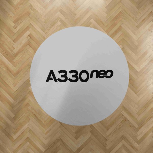 A330neo & Text Designed Carpet & Floor Mats (Round) Online