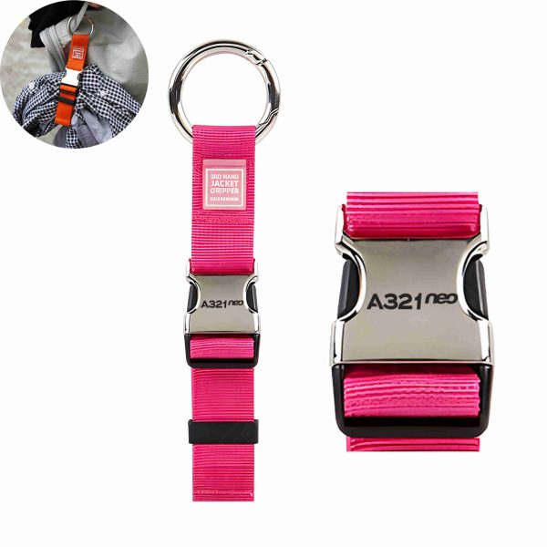 A321neo & Text Designed Portable Luggage Strap Jacket Gripper Online