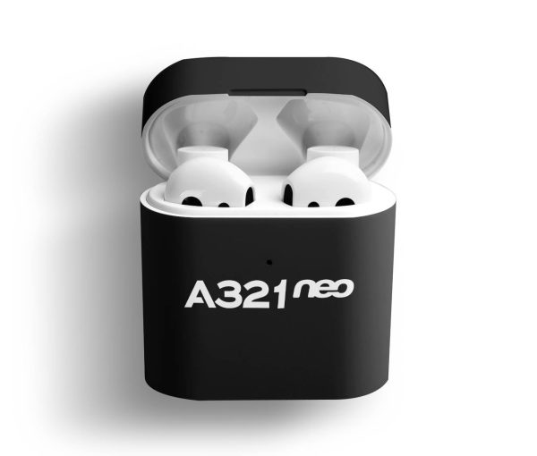 A321neo & Text Designed AirPods  Cases on Sale