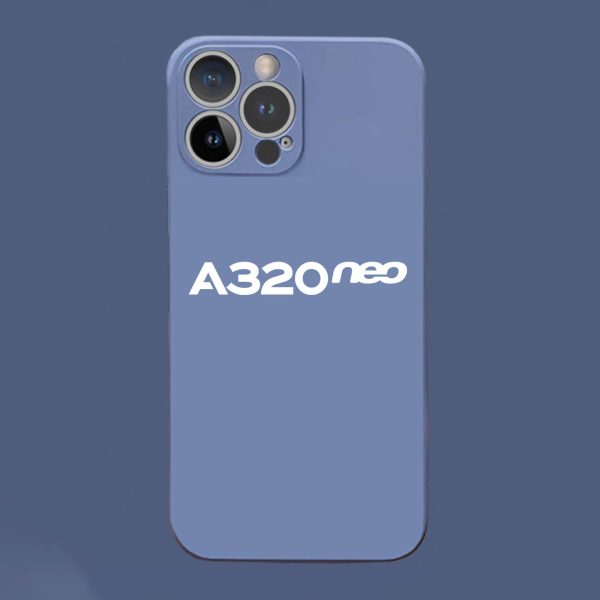 A320neo & Text Designed Soft Silicone iPhone Cases on Sale