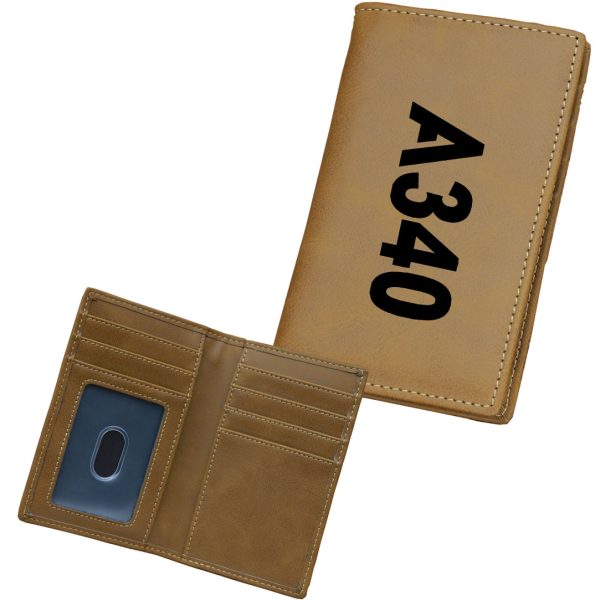 A340 Text Designed Leather Card Holder Wallets For Cheap