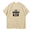 Airbus A330 & Plane Designed Relax Fit T-Shirts For Sale