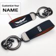 A330 Text Design Horseshoe Buckle Key Chains Supply