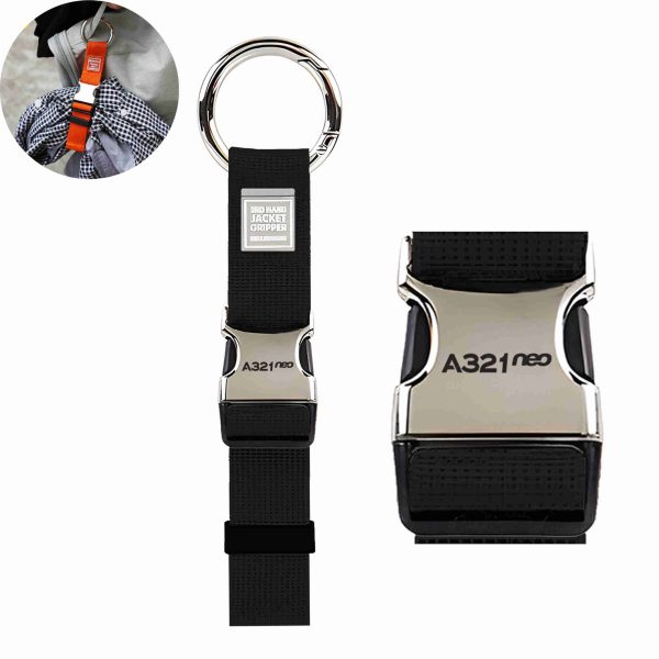 A321neo & Text Designed Portable Luggage Strap Jacket Gripper Online