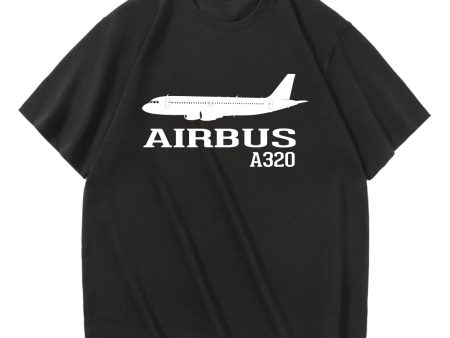 Airbus A320 Printed Designed Relax Fit T-Shirts Supply