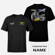 Airbus A380 & GP7000 Engine Designed Double-Side T-Shirts For Sale