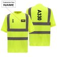 A330 Text Designed Reflective T-Shirts For Cheap