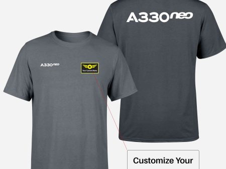 A330neo & Text Double-Side T-Shirts For Sale