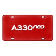 A330neo & Text Designed Metal (License) Plates Discount