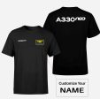 A330neo & Text Double-Side T-Shirts For Sale