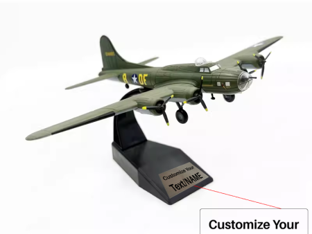 1 144 American B-17 Flying Fortress Heavy Bomber Airplane Model Online now