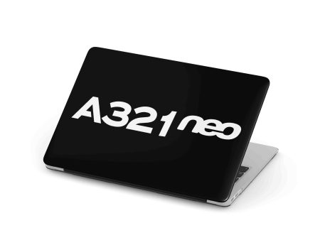 A321neo & Text Designed Macbook Cases on Sale