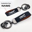 Airbus A320 Printed Design Horseshoe Buckle Key Chains Cheap