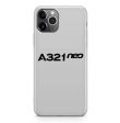 A321neo & Text Designed iPhone Cases Online