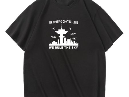 Air Traffic Controllers - We Rule The Sky Designed Relax Fit T-Shirts Supply