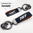 757 Flat Text Design Horseshoe Buckle Key Chains Online Sale