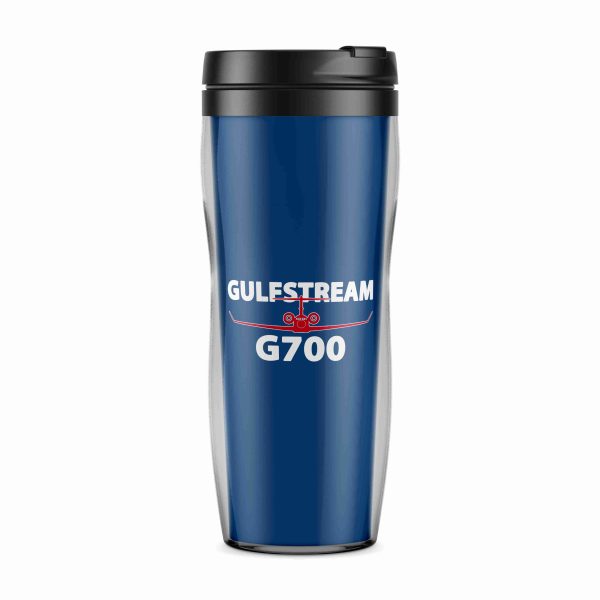 Amazing Gulfstream G700 Designed Plastic Travel Mugs Discount