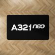 A321neo & Text Designed Carpet & Floor Mats For Discount