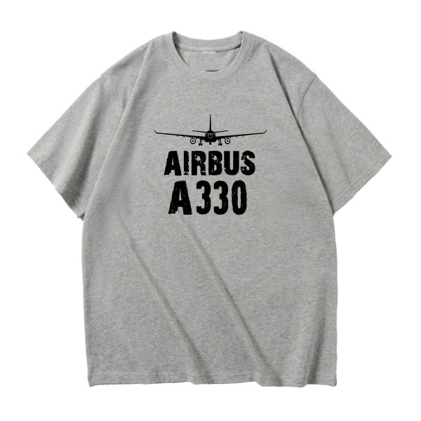 Airbus A330 & Plane Designed Relax Fit T-Shirts For Sale