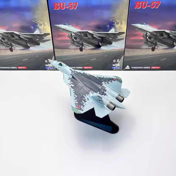 1 100 Sukhoi Su-57 Stealth Multirole Fighter Airplane Model Online Sale