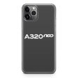 A320neo & Text Designed iPhone Cases For Sale