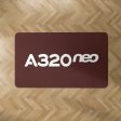 A320neo & Text Designed Carpet & Floor Mats Sale