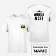 Airbus A321 & Plane Designed Pocket T-Shirts Online Sale